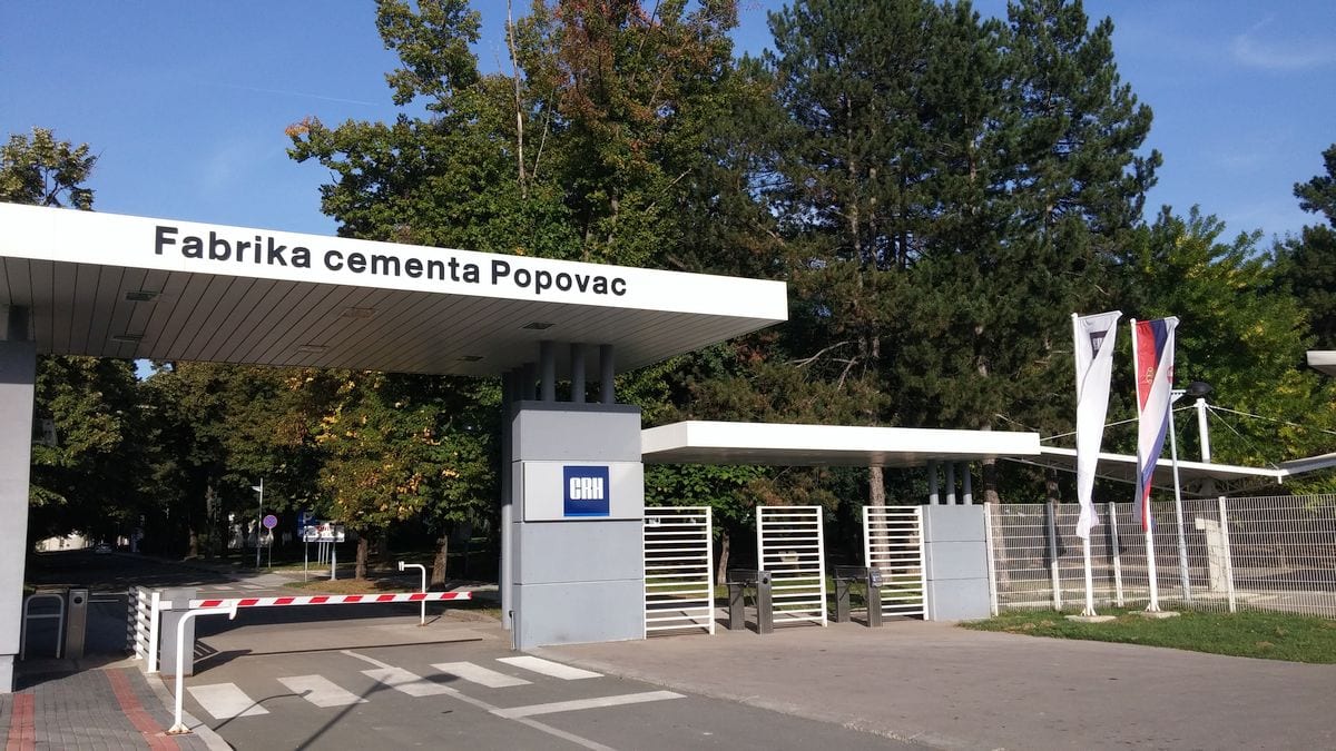 Fabrika cementa Moravacem — Popovac